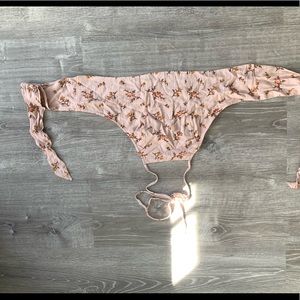 Wrap halter neck tank